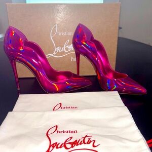 Christian Louboutin Hot Chick 100 Psychic Fuxia